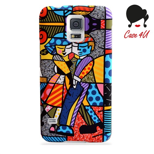 Case 4U Ladies Samsung Galaxy S5 Dans Desenli Arka Kapak