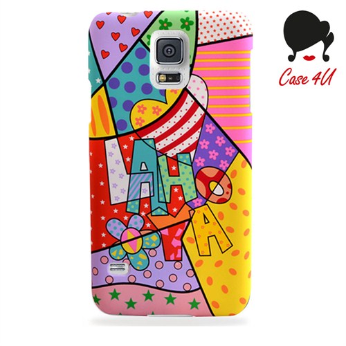 Case 4U Ladies Samsung Galaxy S5 Laho Desenli Arka Kapak