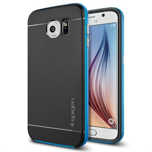 Spigen Samsung Galaxy S6 Kılıf Neo Hybrid - Electric Blue - SGP11322