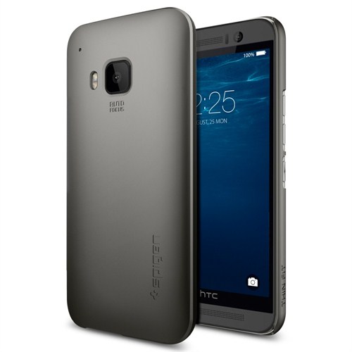 Spigen Sgp HTC One M9 Case Thin Fit Gunmetal (PET) - SGP11381