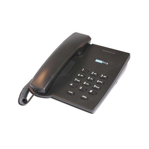 Karel TM115 Masa Telefonu Siyah