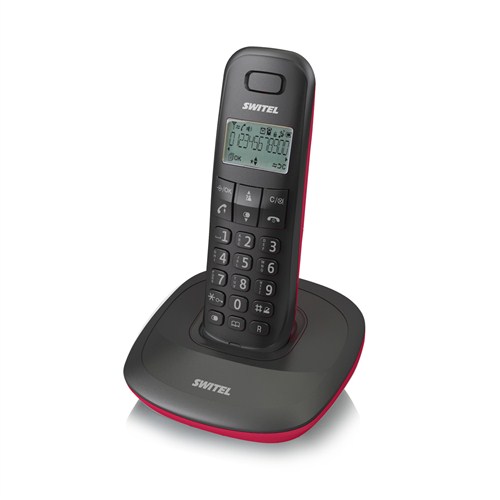 Switel De 7 Pallas Siyah Dect Telefon