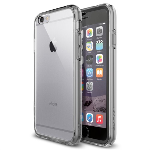 Spigen Sgp Apple iPhone 6 Kılıf Ultrahybrid FX (Ekran koruma eklentisiyle 360 derece koruma) Space Crystal - SGP11363