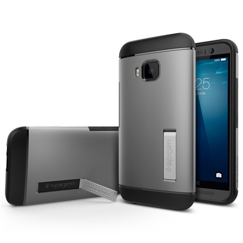 Spigen Sgp HTC M9 Kılıf Slim Armor Gun Metal - SGP11386