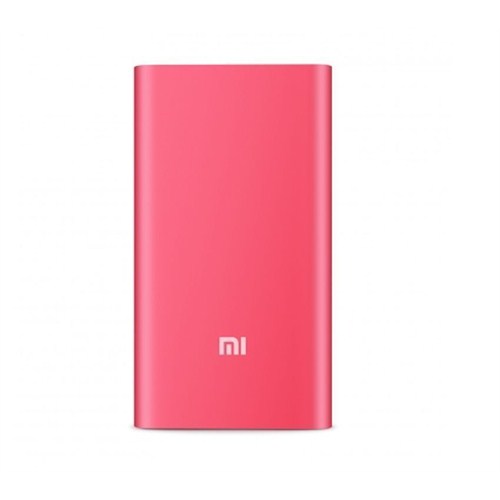 Xiaomi 5000 mAh Universal Taşınabilir Şarj Cihazı Pembe (İnce ve Hafif Kasa)