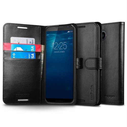 Spigen Sgp HTC M9 Kılıf Wallet S (Cuzdan) Siyah - SGP11392