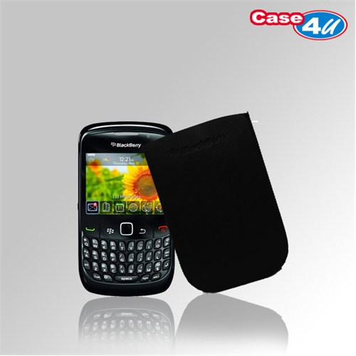 Case 4U Blackberry Curve 8520 Siyah Kılıf