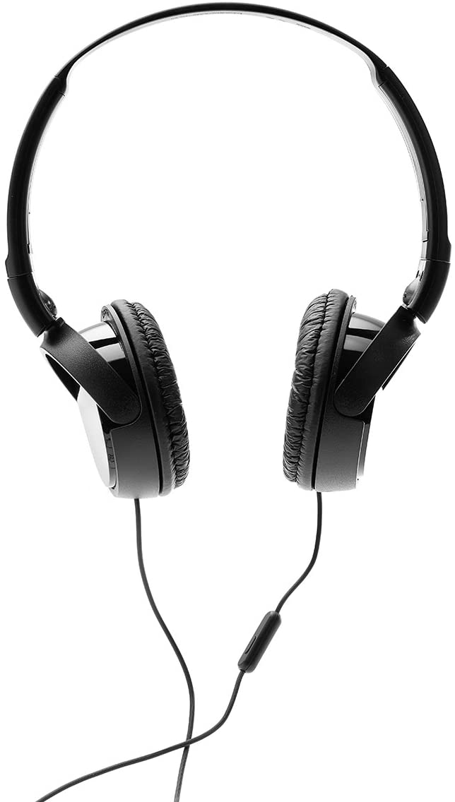 sony mdr-zx110apb siyah kulak üstü mikrofonu kulaklık