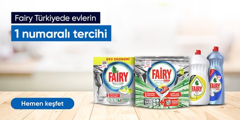 Fairy Türkiyede evlerin  1 numaralı tercihi