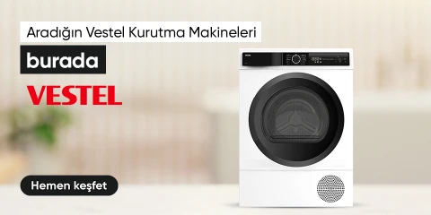 Aradığın Vestel Kurutma Makineleri Burada