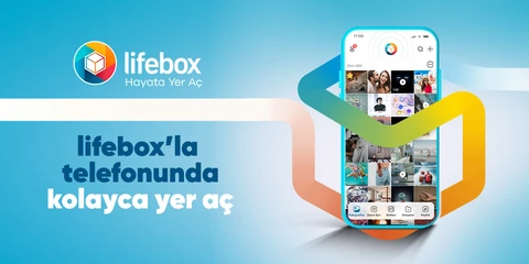 Lifebox’la telefonunda  kolayca yer aç