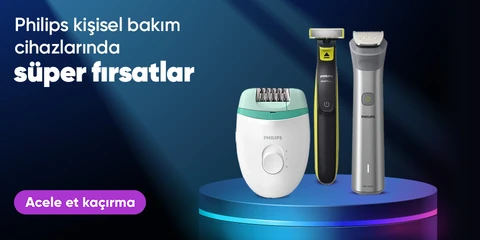 Philips KİŞİSEL BAKIM aletlerinde avantajlı fiyatlar