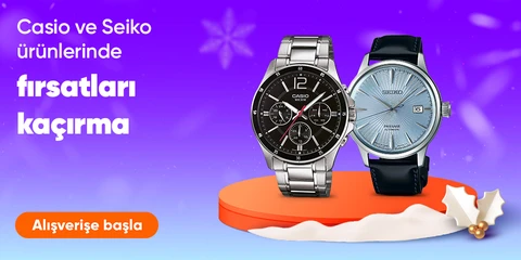 Casio ve Seiko kol saatlerinde süper fırsatlar