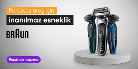 Pürüzsüz tıraş için inanılmaz esneklik