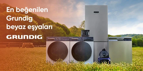 Yeni Grundig beyaz eşya serisi Dışı değişti ama  içindeki doğa sevgisi aynı