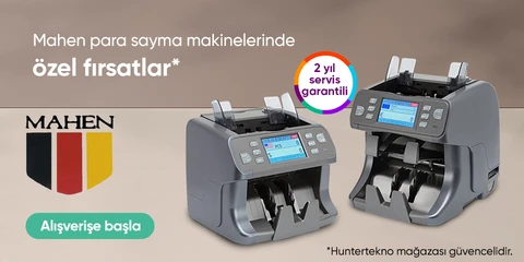 HunterTec para sayma makinelerinde  özel fırsatlar