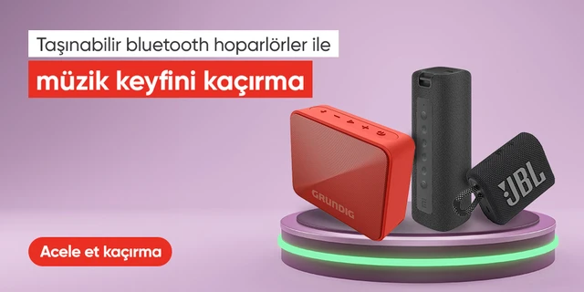 Taşınabilir Bluetooth Hoparlörler ile Müzik Keyfini Kaçırma