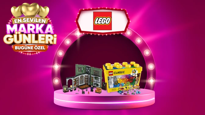 Seçili LEGO ürünlerinde 300 TL'ye 50 TL