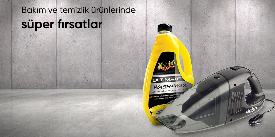 Bakım ve temizlik ürünlerinde süper fırsatlar