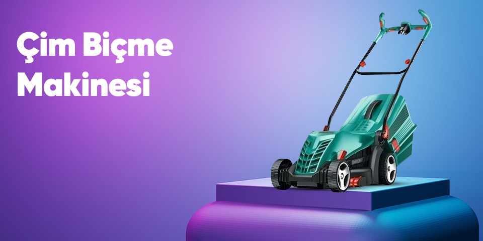 Çim biçme makinesi
