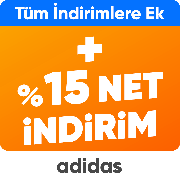 adidas ürünlerinde tüm indirimlere ek premiuma özel %15 net indirim