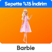 Seçili Barbie Markalı Oyuncaklarda Sepette Net %15 İndirim