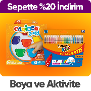 Kuru Boya,Pastel Boya ve Keçeli Kalemlerde Sepette %20 İndirim