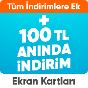 Ekran Kartlarında 1000 TL Kupon Fırsatı