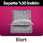 Elart ürünlerinde Sepette %30 indirim