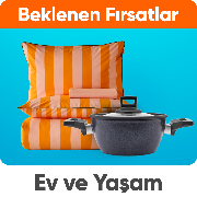 Ev ve yaşam ürünlerinde  sepette net indirimler