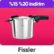 Fissler ürünlerinde Sepette %15-20 İndirim