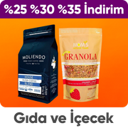 Gıda & İçecek Ürünlerinde 50 TL ve Üzerine %25-%30-%35 İndirimler (CMS)
