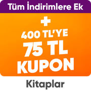 Kitaplarda  400 TL ve üzerine 75 TL indirim kuponu