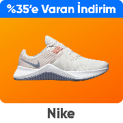 Nike ürünlerinde sepette %35'e varan indirim