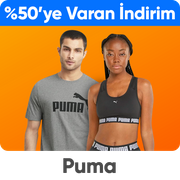 Puma ürünlerinde sepette %50'ye varan indirim