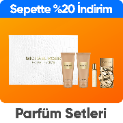 Parfüm setlerinde  sepette %20 indirim