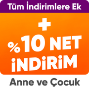 Anne Çocuk Ürünlerinde 10% net indirim