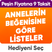 anneler günü hediyen yarın kapında