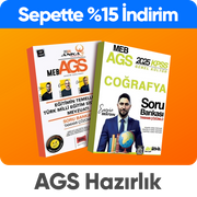 AGS Hazırlık Kitaplarında Sepette %15 İndirim