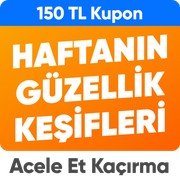 Güzellik Markalarında Tüm İndirimlere Ek 700 TL’ye 150 TL Anında İndirim