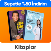Kitaplarda  sepette %50 indirim