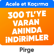 Pirge'de 100-200-300 TL Kupon 
