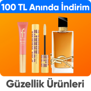 Güzellik Ürünlerinde Tüm İndirimlere Ek 100 TL Anında İndirim*