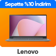 Lenovo Laptoplarda Sepette %10 İndirim Fırsatı