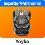 Yoyko Bebek araç Gereçlerinde Sepette Net %40 İndirim