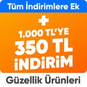 L'oreal Paris,Maybelline New York ve Garnier Marka Ürünlerde 350 TL indirim