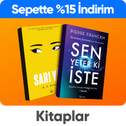 Kitaplarda  tüm indirimlere ek %15 indirim