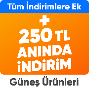 Tüm indirimlere ek 900 TL'ye 250 TL kupon indirim