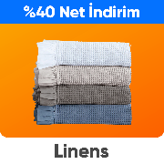 Linens %40 Net İndirim