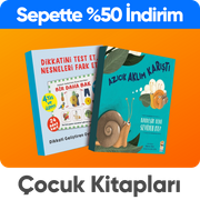 Çocuk kitaplarında  sepette %50 indirim
